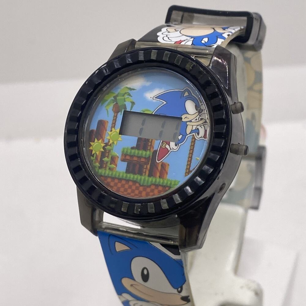 Sonic The Hedgehog Unisex Kids Watch Works New Battery